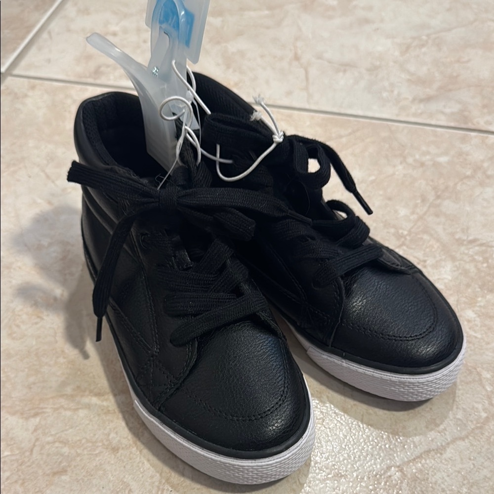 The Children's Place Black High-Top Sneakers